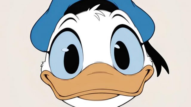 Classic Donald Duck Close Portrait Wallpaper