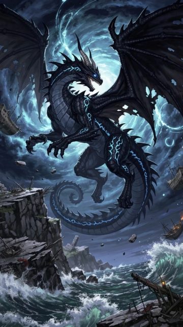Storm Wyvern Apocalypse Dragon Wallpaper