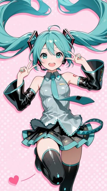 Hatsune Miku Cute Chibi Dream Wallpaper