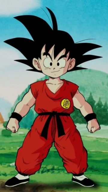Kid Son Goku Classic Anime Wallpaper