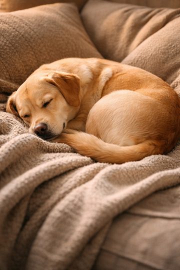 Labrador Retriever Cozy Indoor Sleeping Blanket Wallpaper