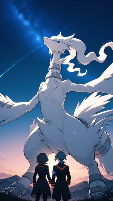 Reshiram Celestial Legend Wallpaper