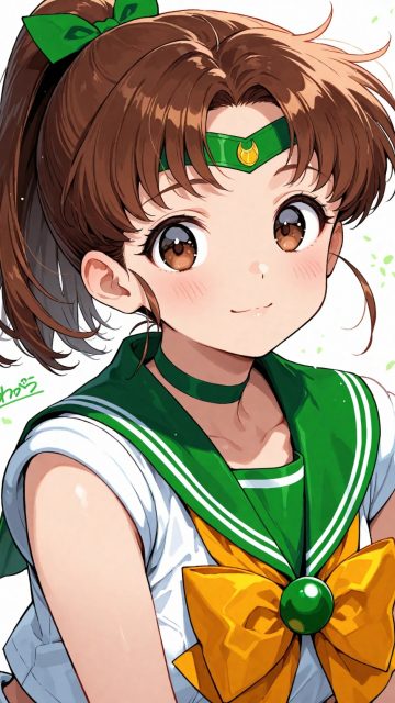 Sailor Jupiter Bright Smile Wallpaper