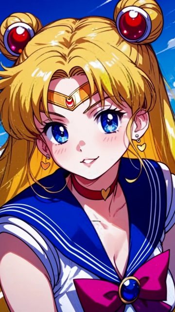 Sailor Moon Crystal Gaze Wallpaper