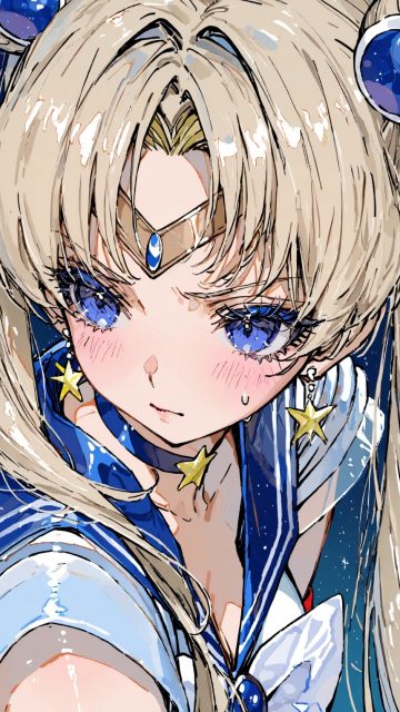 Princess Serenity Crystal Eyes Wallpaper