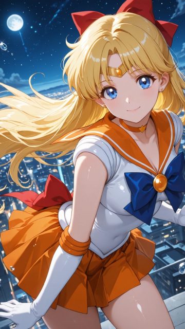 Sailor Venus Starlit Breeze Wallpaper