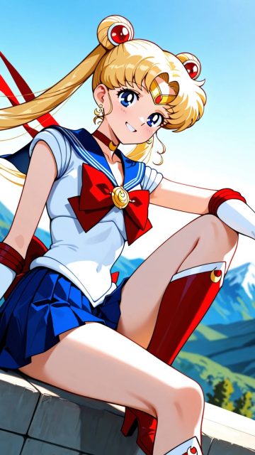 Sailor Venus Seaside Rest Wallpaper