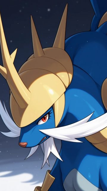 Samurott Warrior Portrait Wallpaper