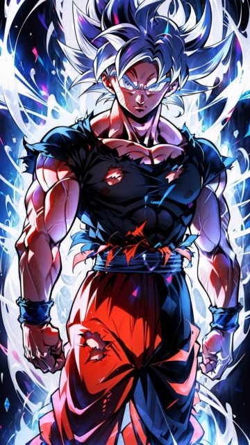 Ultra Instinct Goku Battle Form Wallpaper
