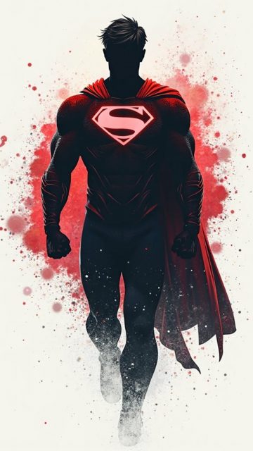 Superman Shadow Silhouette Wallpaper
