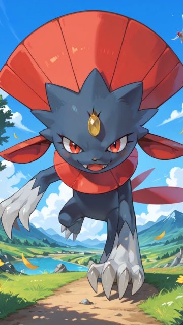 Weavile Mountain Trail Wallpaper