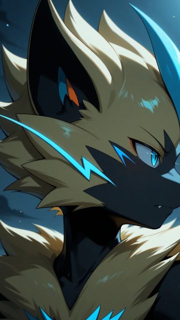 Zeraora Electric Shadow Wallpaper